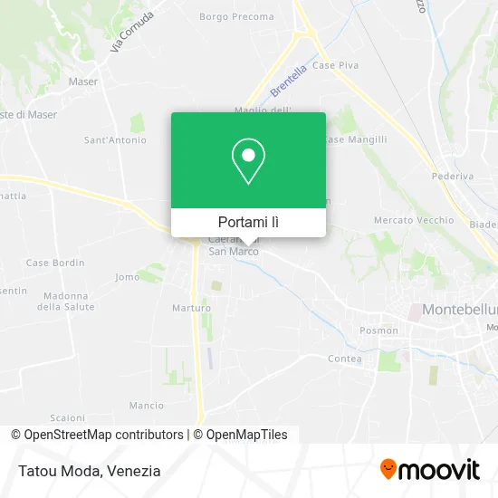 Mappa Tatou Moda