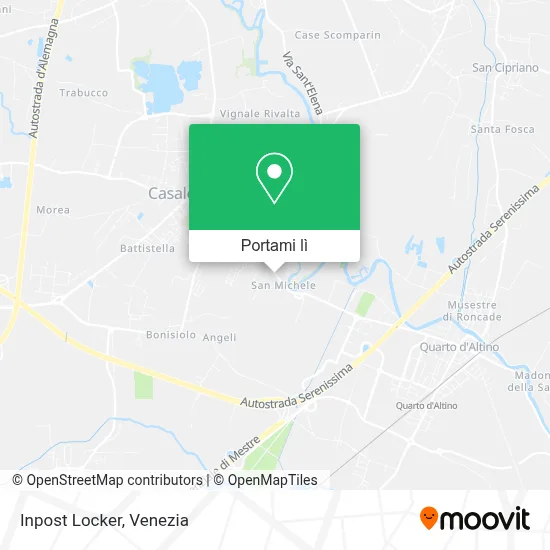 Mappa Inpost Locker