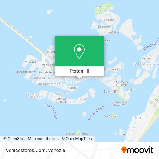 Mappa Venicestores.Com