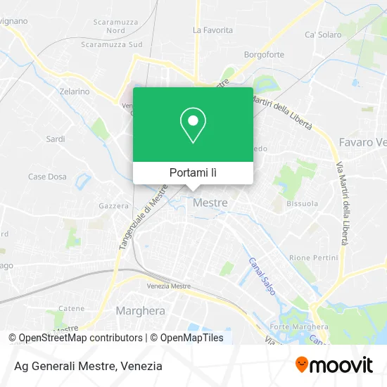 Mappa Ag Generali Mestre