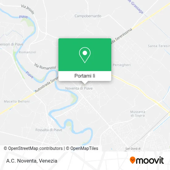 Mappa A.C. Noventa