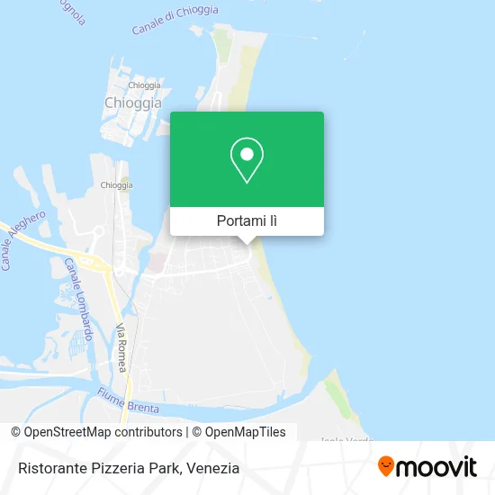 Mappa Ristorante Pizzeria Park