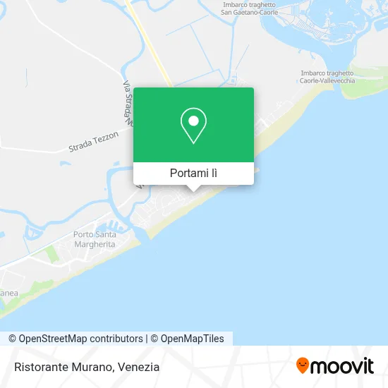 Mappa Ristorante Murano