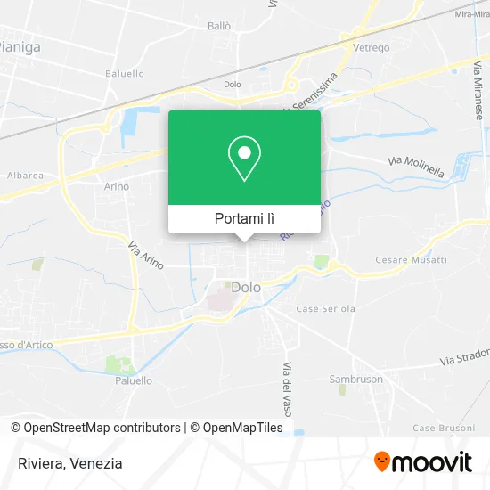 Mappa Riviera