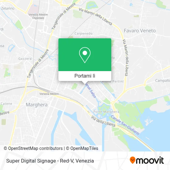 Mappa Super Digital Signage - Red-V