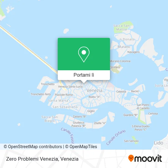 Mappa Zero Problemi Venezia