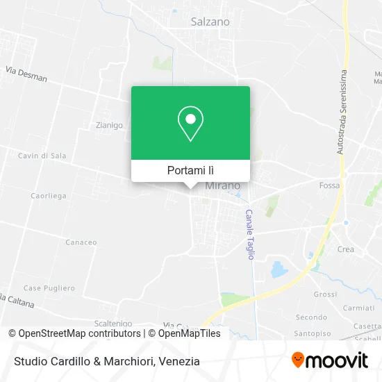 Mappa Studio Cardillo & Marchiori