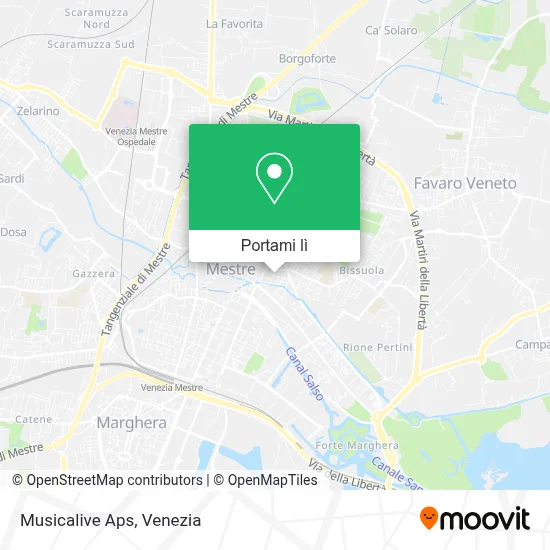 Mappa Musicalive Aps