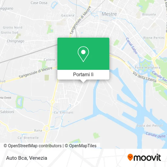 Mappa Auto Bca