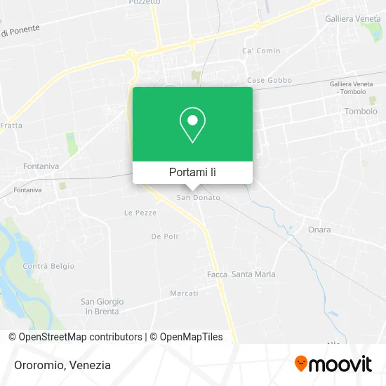 Mappa Ororomio
