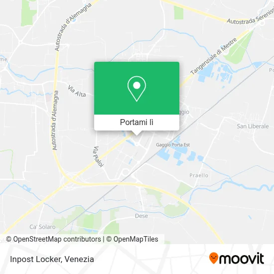 Mappa Inpost Locker