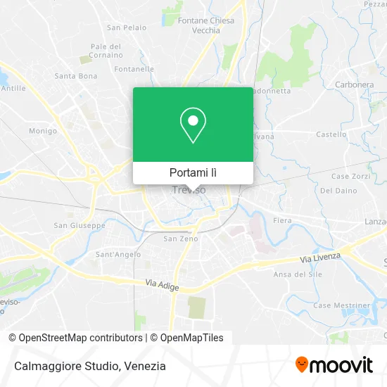 Mappa Calmaggiore Studio