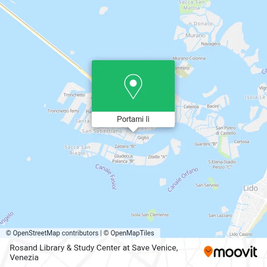 Mappa Rosand Library & Study Center at Save Venice