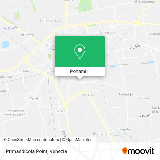 Mappa Primaedicola Point