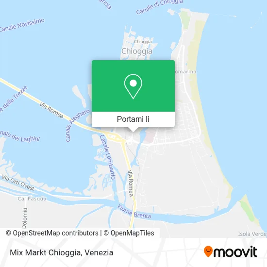 Mappa Mix Markt Chioggia