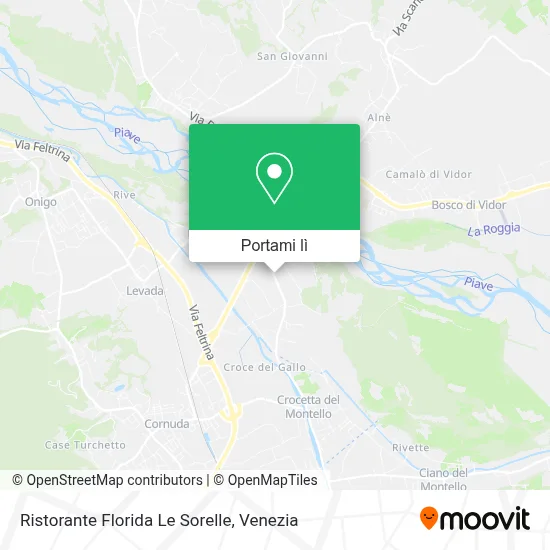 Mappa Ristorante Florida Le Sorelle