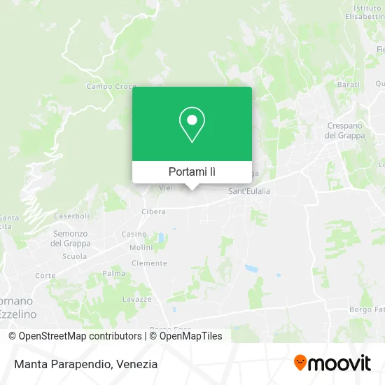Mappa Manta Parapendio