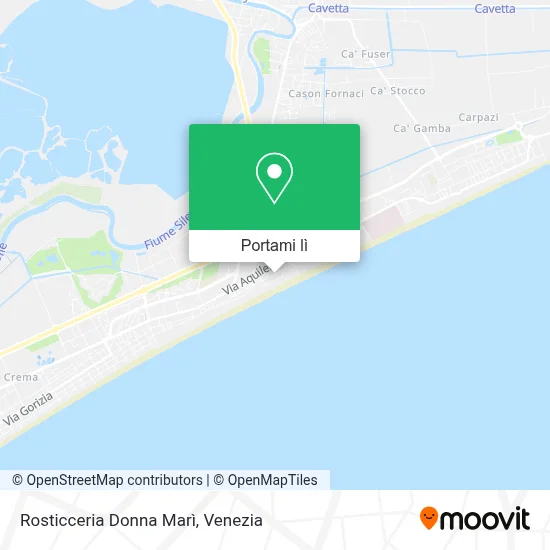 Mappa Rosticceria Donna Marì