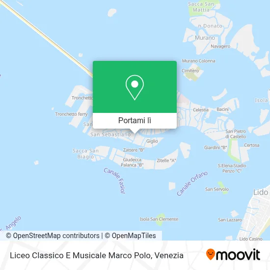 Mappa Liceo Classico E Musicale Marco Polo