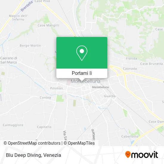 Mappa Blu Deep Diving