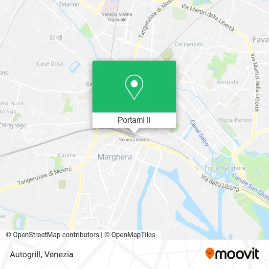 Mappa Autogrill