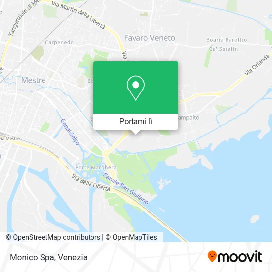 Mappa Monico Spa