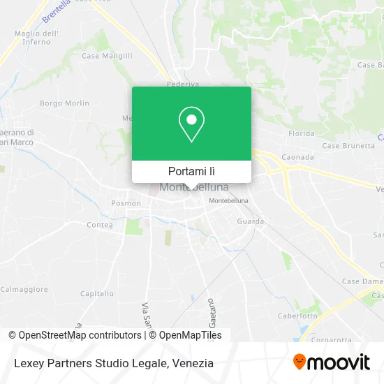 Mappa Lexey Partners Studio Legale