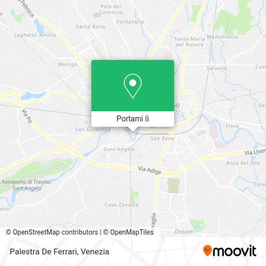 Mappa Palestra De Ferrari