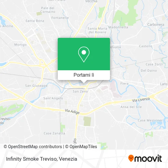 Mappa Infinity Smoke Treviso