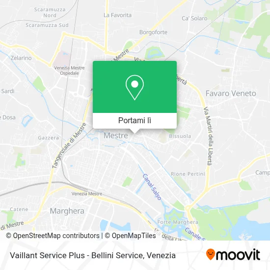Mappa Vaillant Service Plus - Bellini Service