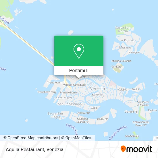 Mappa Aquila Restaurant