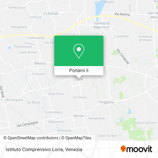 Mappa Istituto Comprensivo Loria