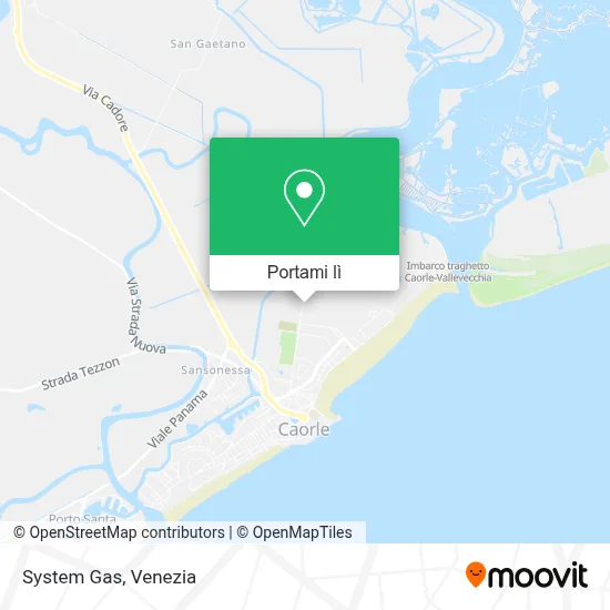 Mappa System Gas