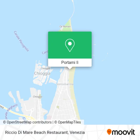 Mappa Riccio Di Mare Beach Restaurant