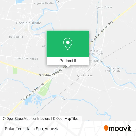 Mappa Solar Tech Italia Spa
