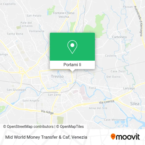Mappa Mid World Money Transfer & Caf