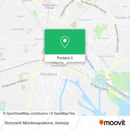 Mappa Ristoranti Montenapoleone