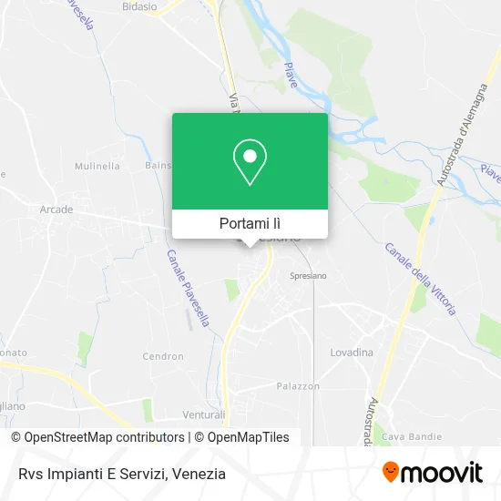Mappa Rvs Impianti E Servizi