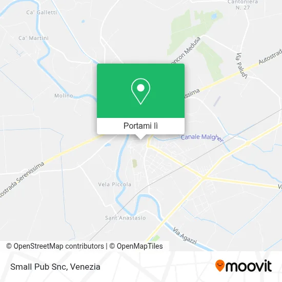 Mappa Small Pub Snc