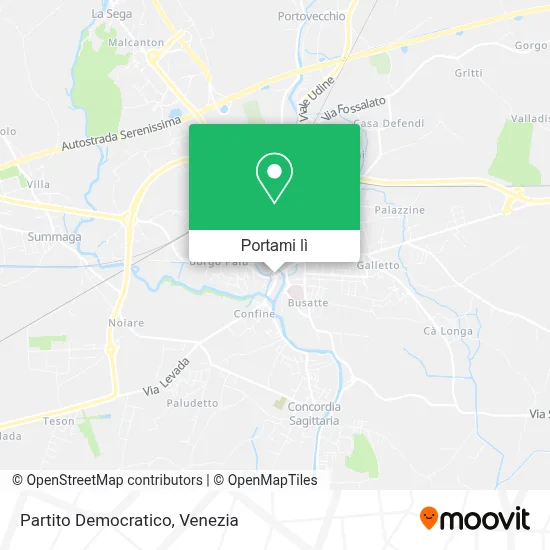 Mappa Partito Democratico