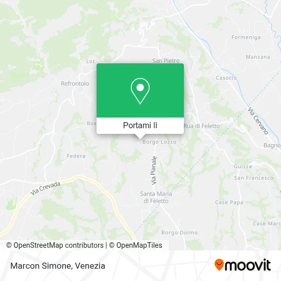 Mappa Marcon Simone