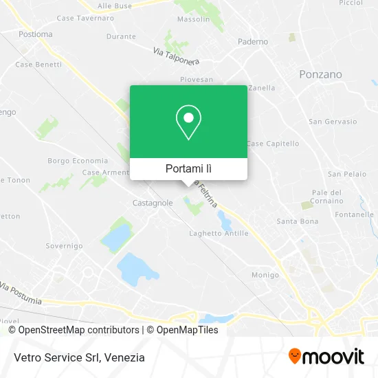 Mappa Vetro Service Srl