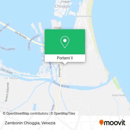Mappa Zambonin Chioggia
