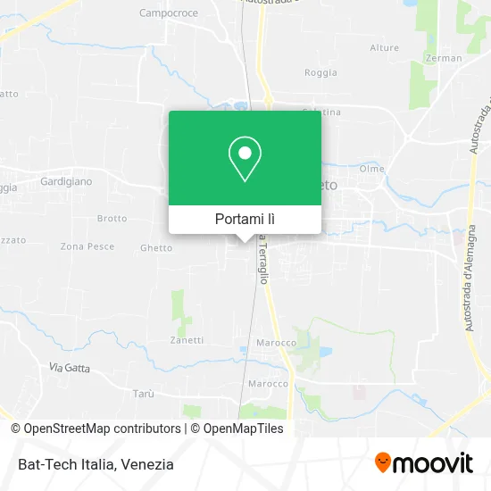 Mappa Bat-Tech Italia