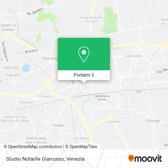 Mappa Studio Notarile Giarrusso