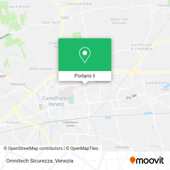 Mappa Omnitech Sicurezza