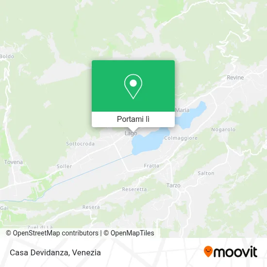 Mappa Casa Devidanza