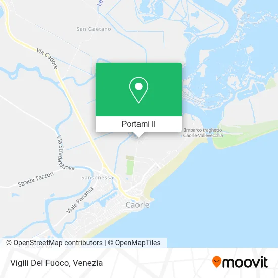 Mappa Vigili Del Fuoco