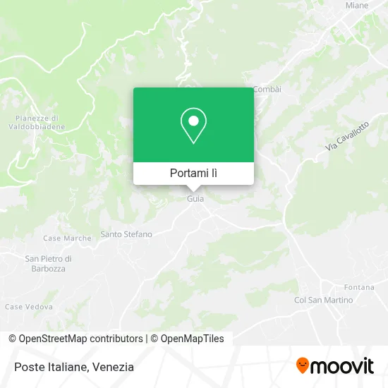 Mappa Poste Italiane