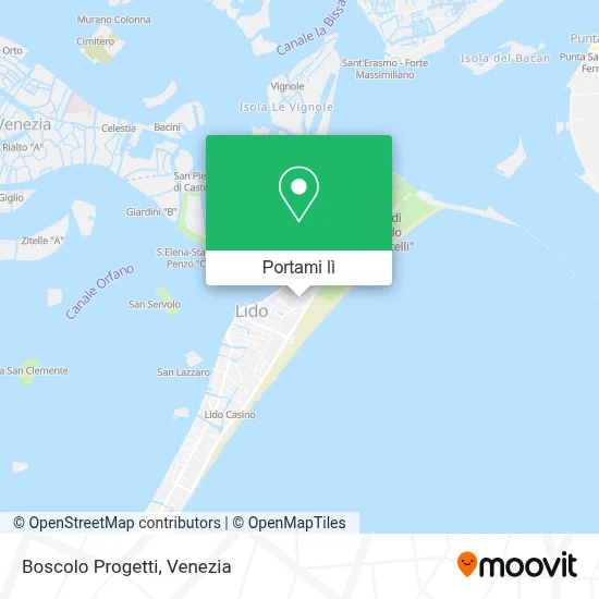 Mappa Boscolo Progetti